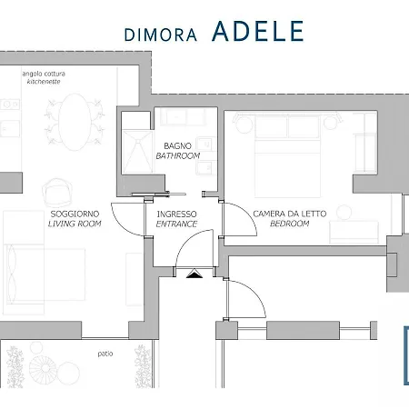 Vendégház Le Porte Blu